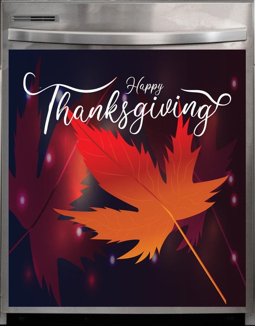 Elegant Thanksgiving Dishwasher Magnet