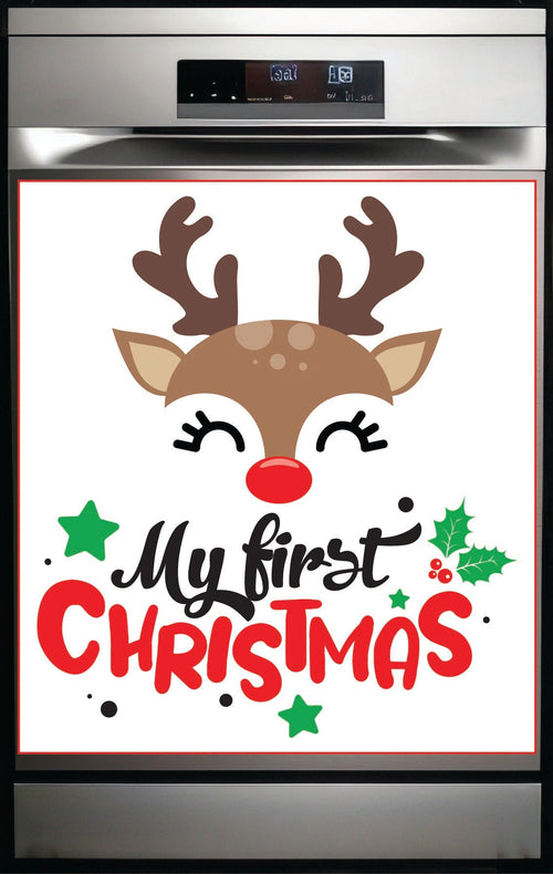 My Boy's 1st Christmas Reindeer Dishwasher Magnet